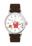 Timex Laikrodis &raquo; x PEANUTS WATERBURY&laquo; laikrodis laikrodis Vyri&scaron;kas laikrodis laikrodis odinė apyrankė Leuchtzeiger