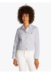 Tommy Hilfiger Džinsinis &scaron;varkelis &raquo;DNM siauras Sportinis bliuzonas WHITE&laquo; su vielseitigem Design