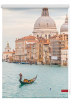 LICHTBLICK ORIGINAL Ritininė užuolaida &raquo;Rollo Lango kabliukai be Bohren Verdunkelung Venedig Canal Grande - Blau&laquo; verdunkelnd Verdunkelung | energiesparend freih&auml;ngend