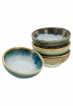 CreaTable Dipschale &raquo;Cascade Dubenėlis 4-tlg&laquo; 4 Stk. i&scaron; Steinzeug Rekativglasur Healthy Food