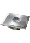 HEITRONIC LED Einbaustrahler &raquo;Austin&laquo; LED-Modul 1 Stk. Warmwei&szlig; EinbauleuchteLED-DownlightEdelstahlgeh&auml;use labai geringe Einbautiefe