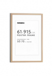 Reinders! Rėmelis &raquo;Bilderrahmen Plakatas 61x915 arba 50x70&laquo; dėl 1 paveikslas/nuotrauka Wohnzimmer - Buche - MDF - 645x95 cm