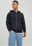 Jack & Jones Megztinis su gobtuvu &raquo;JJESTAR Basic bliuzonas ki&scaron;enės ir angenehmem Materialmix&laquo; gobtuvas regular forma Baumwollmischung