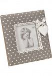 Ambiente Haus Einzelrahmen &raquo;Stoff Nuotraukų rėmeliai - grau 16x16cm&laquo; 1 Stk. dalys