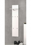 Home affaire Prie&scaron;kambario kabykla &raquo;Wandpaneel ZIPPO su 5 Kabliukas ir Kepurių kabykla zur Wandmontage&laquo; 1 Stk. dalys lentyna blizgus pavir&scaron;ius lackiert pagamintas in Italy B/H: 40/170 cm