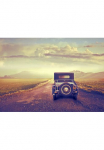Papermoon Fototapetas &raquo;Oldtimer in der W&uuml;ste&laquo;