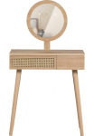 WOOOD Kosmetinis staliukas &raquo;Soof&laquo; ir veidrodis H 125 cm x B 70 cm