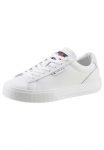 Tommy Jeans Tommy Džinsai Sportbačiai platforminiu padu &raquo;TJW CUPSOLE Sportbačiai ESS&laquo; su Logoaufn&auml;her an der Zunge Sportinio stiliaus batai pusbačiai Suvarstomi batai