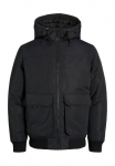 Jack & Jones Lakūno stiliaus striukė &raquo;JJCONSTRUCT Striukė su blizgus Oberfl&auml;che&laquo; su gobtuvas