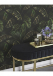 Rasch Popieriniai tapetai &raquo;mit exotischen Bl&auml;ttern&laquo; botanisch strukturiert su Palmenbl&auml;ttern