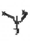 Hama Monitor-Halterung &raquo;Bildschirm Laikiklis 33-81 cm(13"-32") 2 Monitore Schwarz&laquo; iki 81 cm Zoll