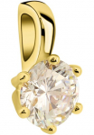 Firetti Pakabukas &raquo;Schmuck Dovanų Gold 375 kaklo papuo&scaron;alas pakabukas Solit&auml;r&laquo; su Zirkonia (synth.)