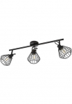 EGLO &Scaron;viestuvas &raquo;TABILLANO Lubinis &scaron;viestuvas Stahl IP20 E27 Wohnzimmerlampe Flurlampe&laquo; E27 1 Stk. &scaron;viestuvas L775 x B11 cm juoda spalva 3X40W exkl.
