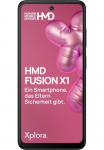 HMD I&scaron;manusis telefonas &raquo;Fusion X1&laquo; juoda spalva Das sichere I&scaron;manusis telefonas dėl Vaiki&scaron;ki ir Teens