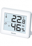 BEURER Innenwetterstation &raquo;HM 16 Gigrometrai Kontrolle von Temperatur ir Luftfeuchtigkeit&laquo; () su Smiley-Indikation ideal dėl zuhause arba im B&uuml;ro