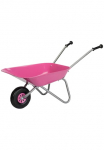 rolly toys&reg; Karutis Karutis &raquo;rollyMetallschubkarre silber/pink&laquo; dėl Kinder; pagamintas in Europe