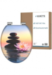 Sch&uuml;tte WC-dangtis &raquo;SUNSET DREAM&laquo; Toilettendeckel su Lėto nusileidimo funkcija