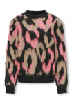 KIDS ONLY Megztinis apvalia i&scaron;kirpte &raquo;KOGWILD L/S JQ O-NECK KNT&laquo;