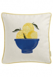 TOM TAILOR HOME Dekoratyvinė pagalvėlė &raquo;Lemons&laquo; siuvinėtas su Naturfaseranteil