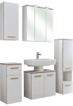 Saphir Vonios kambario baldų komplektas &raquo;Quickset 931 5 dalių vonios spintelė su LED-Spiegelschrank&laquo; rinkinys 5 Stk. dalys