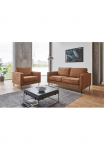 ATLANTIC home collection Dvivietė sofa &raquo;Weston&laquo; im skandinavischem stilius su Wellenunterfederung
