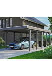 Skanholz Stoginė automobiliui &raquo;Friesland&laquo; medžio masyvo 355 cm dunkelgrau