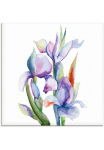 Artland Stiklinis paveikslas &raquo;Iris&laquo; gėlės 1 Stk. dalys in padėties dydžiai