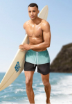 Quiksilver Maudymosi &scaron;ortai dėl Jugendliche lockerer sukirpimas i&scaron; nedidelis Polyester