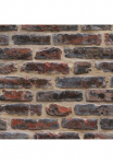 Superfresco Easy Tapetai &raquo;Bricks&laquo; aufgesch&auml;umt Ziegelstein raudona 1000x52cm