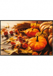 wash+dry by Kleen-Tex Wash+dry by Kleen-Tex Durų kilimėlis &raquo;Pumpkin Glow&laquo; rechteckig 7 mm auk&scaron;tis lengvai prižiūrimas ir trocknergeeignet