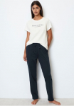 Marc O'Polo Pižaminės kelnės &raquo;Mix & Match Cotton-Woven&laquo; su elastingas liemuo