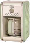 Ariete Kavos virimo aparatas su filtru &raquo;Vintage gr&uuml;n 1342&laquo; 15 l Kavinukas Filtras Startzeit Kaffeezubereitung programmierbar