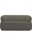 DOMO collection Dvivietė sofa &raquo;800012 Designsofa komfortabel ir elegant organische Formensprache&laquo; Formsch&ouml;ner Dvivietė sofa