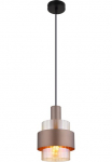 GLOBO LIGHTING &Scaron;viestuvas &raquo;MILLEY&laquo; E27 1 Stk. H&auml;ngelampe/Pendelleuchte/Esszimmer/Wohnzimmer/Esstisch
