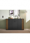 HBZ Pailga indauja &raquo;Dublin komoda BxHxT 140x86x38cm&laquo; 1 Stk. dalys plotis 140cm Softclose Metallgriffe