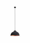 EGLO &Scaron;viestuvas &raquo;TRURO 2 H&auml;ngelampe Esstischlampe Stahl juoda spalva kupfer E27&laquo; E27 1 Stk. Wohnzimmerlampe 1 flammig vintažinio stiliaus Industrial Retro 110x37cm