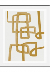 queence Paveikslas &raquo;Scribble&laquo; Abstrakt | Art | Figūrėlė | Dekoracija | Kunst 1 Stk. dalys gerahmt