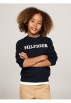 Tommy Hilfiger Megztinis &raquo;MONOTYPE REGULAR SWEATER&laquo; su aufgesticktem Logo