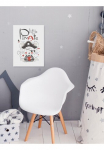 queence Paveikslas ant drobės &raquo;Little Pirate&laquo; Kunst | M&auml;use | Piraten | Tiere | Klasikinio stiliaus Fantasie Premium-Leinwandstoff Handarbeit i&scaron; Deutschland