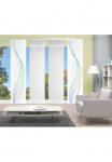 Vision S Panelinės užuolaidos &raquo;4ER rinkinys HEIGHTS&laquo; Lubinis užuolaidų bėgelis 4 Stk. dalys HxB: 260x60 užuolaida 4vnt. rinkinys Digitaldruck