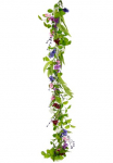 I.GE.A. Dirbtinė gėlė &raquo;Bl&uuml;tenranke&laquo; Blumenranke Stiefm&uuml;tterchenranke girlianda EfeuRaum Wand Hochzeit
