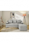 Jockenh&ouml;fer Gruppe Kampinė sofa &raquo;Starlight L-Form B: 191 cm&laquo; su miegojimo funkcija Dėžutė patalynei & lemputė Unser Dauertiefpreis