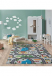 the carpet Kilimas &raquo;Happy Life&laquo; rechteckig 4 mm auk&scaron;tis Life vaikų kambario baldų komplektas Kilimas Vaiki&scaron;kas kilimas pflegeleicht