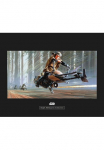 Komar Paveikslas &raquo;Star Wars Classic RMQ Endor Speeder&laquo; Star Wars 1 Stk. dalys paveikslas zur dekoracija im vaikų kambario baldų komplektas - be grotelės
