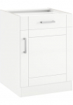 KOCHSTATION Spintelė &raquo;KS-Tinnum&laquo; 60 cm plotis MDF-Fronten Metallgriff 1 stalčiai 1 durys