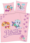 PAW PATROL Vaiki&scaron;ka patalynė &raquo;Skye ir Everest&laquo; su puikus Motiv