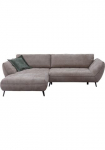 exxpo - sofa fashion Kampinė sofa &raquo;Samoa bequem&modern su Easy-Lift-Bettfunktion plotis 282cm L-Form&laquo; Kampinė sofa ir miegojimo funkcija & Bettkasten. Komfortsitzh&ouml;he 47cm