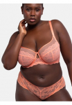 Dorina Liemenėlė &raquo;Lorelei&laquo; Curves schimmerndes Netz su nėriniuotos detalės