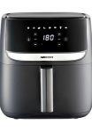 Medion&reg; Kar&scaron;to oro gruzdintuvė &raquo;E50 XL (MD 10532) 57 L Korbvolumen 8 Automatikprogramme Timer&laquo; 1700 W Temperatur iki 200 &deg;C &ouml;lfreies Frittieren digitales Bedienfeld