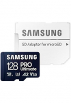 Samsung Atminties kortelė &raquo;Pro Ultimate&laquo; (128 GB Video treniruoklis Class 30 (V30)/UHS treniruoklis Class 3 (U3) 200 MB/s Lesegeschwindigkeit)